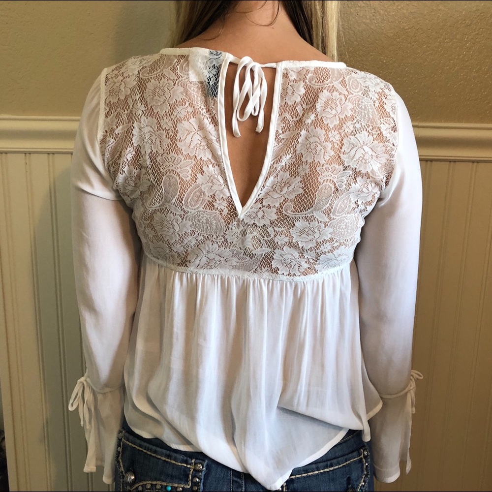 White blouse from H&M
